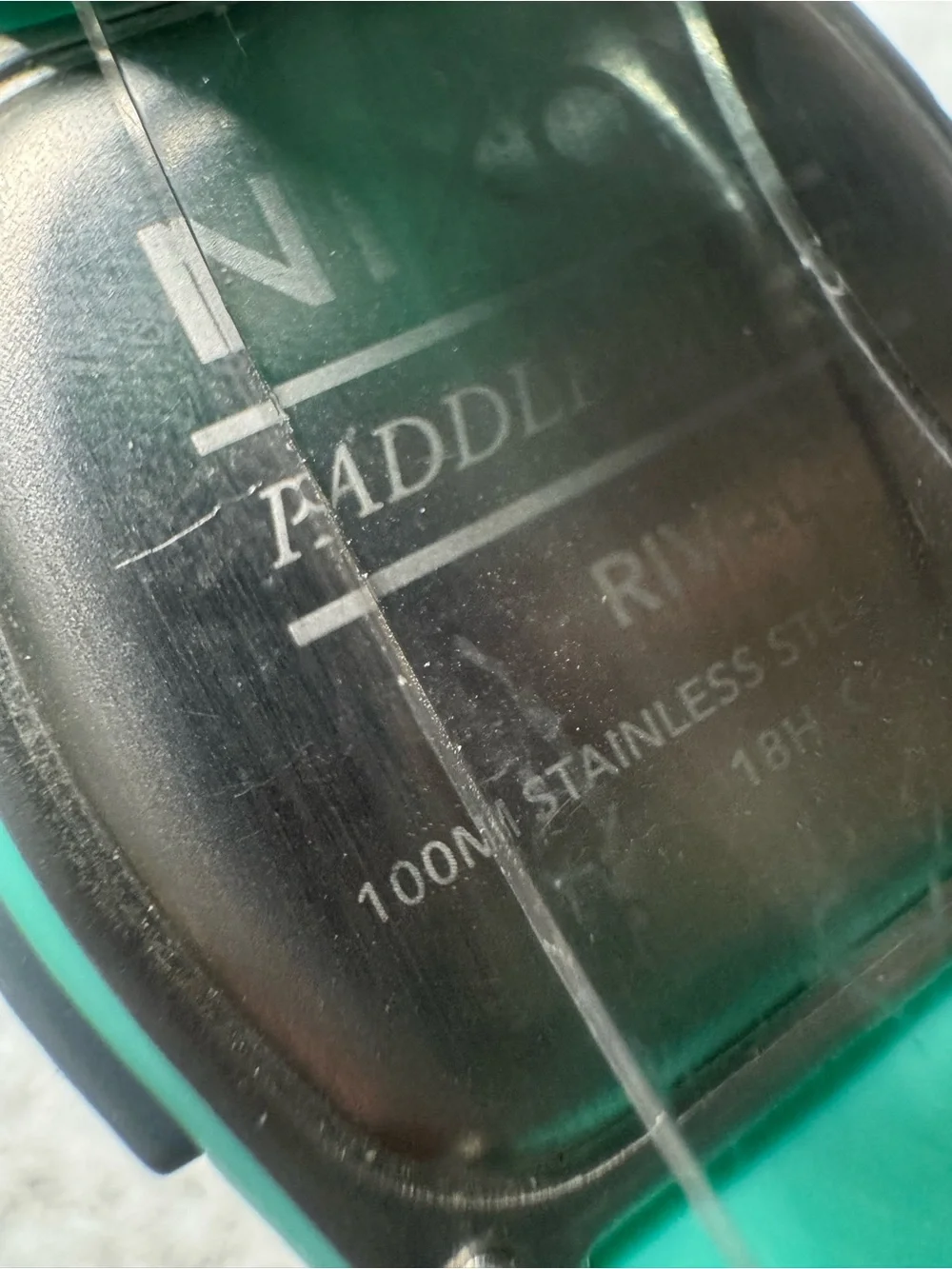 Nixon Digital Surf Watch — Teal and Gray